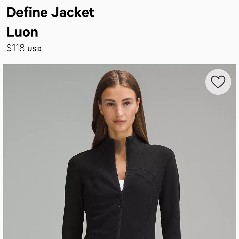 Lululemon Define Jacket